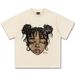 Men's Clothing 2025 Cross Border Summer Hot Girl American Illustration Washed Old Heavy T Shirt Direct Injection Printing Short Sleeved Men's Bottom_viptrois.com