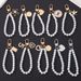 New DIY Mobile Phone Case Accessories Bow Pearl Pendant Love Pendant Earphone Cover Bag Chain Material Female_viptrois.com