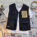 Retro Men's Functional Tactical Vest, Men's Sleeveless Camisole, Workwear Jacket_viptrois.com