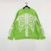 Stylish Contrast Color Skull Jacquard Knit Sweater - Loose Fit Casual Pullover For Halloween & Fall Fashion_viptrois.com