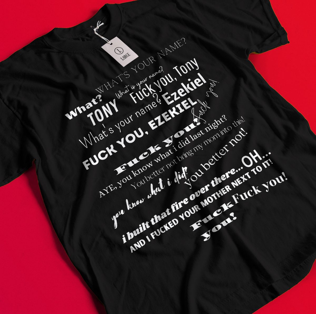 Meme Shirt What Is Your Name Tshirt Funny Memes T-Shirt Mens Womens Tees Top Viral Ezekiel Tee Famous AA66_viptrois.com