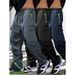 Men's Loose Fit Casual Work Pants – Trendy Straight Leg Trousers In Black, Tibetan Blue, Army Green & Dark Gray (S-XXXL_viptrois.com