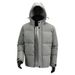 Men's Clothing Men's Winter Hooded Padded Jacket - Loose Fit Casual Coat With Multiple Pockets, Polyester Fill, Black/Dark Green/Khaki Options_viptrois.com