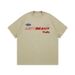 New Casual Letter Short Sleeves, Men's Loose Short Sleeves, American Small Neckline Trendy Top_viptrois.com