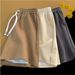 Men's Clothing Men's Style Solid Color Loose Casual Shorts Basic Straight Leg Everyday Sports Five Point For Formal & Casual For Women_viptrois.com
