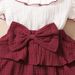 Kids' Clothing Baby Children's Color Matching Short Sleeved Dress_viptrois.com