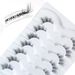 Half-eye Cat's Eye Eyelash 7 Pair With Natural Curled Transparent Stem No Mark Soft Plain Short Eyelash_viptrois.com