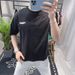 New Summer Men's Short Sleeved T-shirt Fashion Trend Personalized Round Neck Half Sleeve_viptrois.com