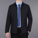 Men’s Lightweight Casual Jacket – Wrinkle-Resistant Stand Collar Zipper Coat For Business & Leisure (Dark Grey/Khaki/Black/Navy, Sizes M-5XL)_viptrois.com