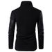 Pure 2025 Cross-Border Men's European Size Spring And Autumn New Style Foreign Trade Stand Collar Slim Fit Knitted Sweater_viptrois.com