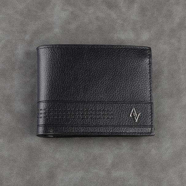 Short Men's Wallet Business Leisure Soft Wallet Multi-card Capacity Small Wallet Men's Wallet_viptrois.com
