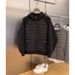 Stylish Lightweight Puffer Jacket For Men – Slim-Fit Hooded Coat With Color Blocking (Black/Grey)_viptrois.com