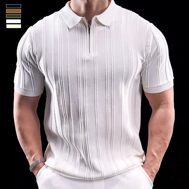 Men's Clothing Men's Summer New Style Trend Simple Trend Youth Popular Print Style_viptrois.com