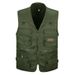 Men's Plus Size Vest Outdoor Multi Pocket Functional Photography Advertising Fishing Vest Supply_viptrois.com