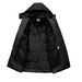 Heavyweight Fleece-Lined Winter Coat For Men - Extra Warm Oversized Parka With Detachable Hood (XXXL-XXXXXL, Black)_viptrois.com
