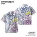 Men's Clothing Beach Shirt Short Sleeved Pure Cotton Floral Direct Spray Trendy Brand Casual Shirts_viptrois.com