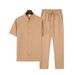 Men's Clothing Slim Trend Youth Casual Sports Suit_viptrois.com