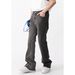 Men's Clothing | Spring New Arrivals Men's And Women's Gradient Color Flared Jeans Elastic Back Waist_viptrois.com