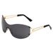 Men's Sunglasses For Women Square Half Frame High End Personalized Sunglasses For Men_viptrois.com