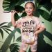 Mother & Kids INS Girls Summer Casual Tie Dye Full Print Round Neck Short Sleeve 2 Piece Set Fashion Casual Suit_viptrois.com