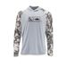 Men's Clothing Summer New Upf+50 Ice Silk Light Breathable Quick Drying Fishing Hooded Long Sleeved Lure Fishing Suit_viptrois.com