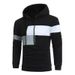 Men's Clothing autumn and winter men's fashion color matching sweatsh men's color matching hoodie hot sales_viptrois.com
