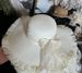 Straw With Large Brim And Lace Edges, Summer Protection Beach Hat, Outdoor Sun Hat_viptrois.com
