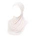 2024 New Ethnic Style Silk Cotton Elastic Base Hat Solid Color Hui, Malay, Indonesian Simple And Versatile Headscarf_viptrois.com