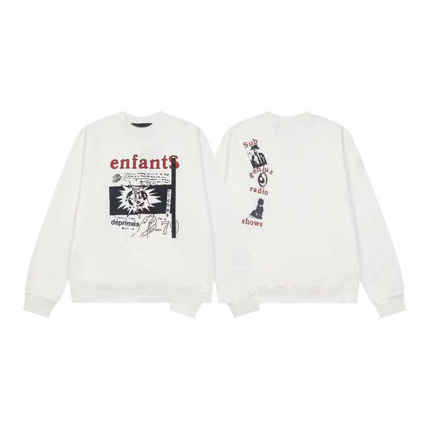 ERD Melancholy Rich Second Generation Trendy Brand Portrait Print Fashion Unisex Couple Loose Warm Hoodie Sweatshirt_viptrois.com
