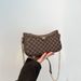 2025 Summer New Texture French Underarm Bag Simple Fashion Handbag Letter Print Elegant Shoulder Bag Trend_viptrois.com