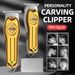 Professional Trimmer Electric Clipper Men's Rechargeable Barber Cordless Hair Cutting hine for Bareheaded_viptrois.com