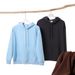 Men's Clothing Men's Vintage Heavyweight 450g Cotton Fleece Hooded Sweatshirt - Oversized Unisex Pullover Hoodie With Silver Fox Fleece Lining_viptrois.com