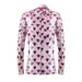 Man's clothing Men Love turn sequin suit jacket Singer Host Groom Banquet Dress Men's sequin suit_viptrois.com