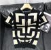 Spring And Autumn Season Geometric Pattern Bottom Shirt Slim Fit Leisure Fashion Brand Short Sleeve Knitted Top Clothes_viptrois.com