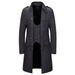 Loom Loom 2020 New Foreign Trade European Size Mid-Length Style Men's Two-Piece Herringbone Wool Trench Coat YF18_viptrois.com