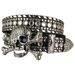 Skull Rhinestone Inlaid Large Belt Y2k Rivet Accessories Hip Hop Punk Rhinestone Belt Men's_viptrois.com
