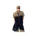 Men's Clothing Fashion Wasteland Old Washed Gradient Short Sleeved Tops Wide Leg Mopping Raw Edge Jeans Suit Trend_viptrois.com
