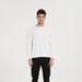 Large Size Crew Neck Fleece Sweater Men's Cotton Ultra-solid Color Pullover Sweater Loose And Fattened Sports And Leisure Bottoming Shirt Top_viptrois.com