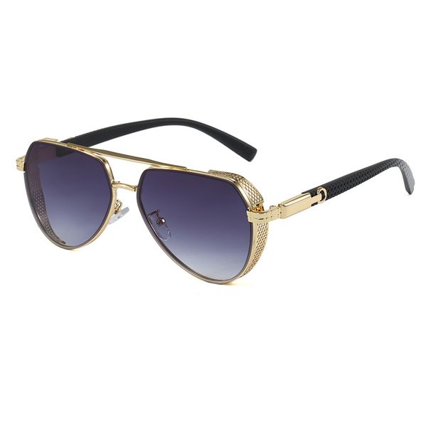 Men's Sunglasses New Fashion Square Frame Sunglasses Men's Retro Sunglasses Modern And Versatile Driving Sunglasses_viptrois.com