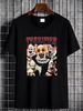 Vintage Terrifer T-Shirt, Shirt Gift For Wo And Man, Halloween Shirt Soft Comfortable Streetwear Fashion Breathable Stretched Homme Versatile_viptrois.com