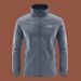 Men's Clothing Lightweight Sun Protection Jacket - Breathable Outdoor Running Windbreaker With Loose Fit & Stand Collar, UPF Sunshade Coat For Summer_viptrois.com