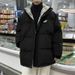 Down For Men In Winter, Thick Ouble-Sie Cotton Jacket Esign, Cool An Stylish Plai Winter Coat, Korean Version_viptrois.com