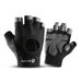 Sports Fitness Men And Women Weightlifting Breathable Non-Slip Silicone Half-Finger Cycling Gloves_viptrois.com