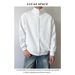 Huamian double zipper shoulder cardigan jacket for men, spring and autumn hoodie style stand up collar baseball jacket_viptrois.com