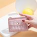 Wallet Card Cases Coin Purse Women's Short Stone Pattern Coin Bag Zipper Buckle Multi Card Slot Card Holder Coin Clip_viptrois.com