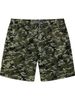 Loose Surf Printed Plus Size Men's Four-Quarter Beach Shorts With Inner Lining_viptrois.com