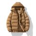 Men's Clothing New Thick Warm Loose Hooded Tide Down Jacket_viptrois.com