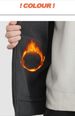 Fleece Jacket Men's Autumn And Winter Double-sided Fleece Thickened Loose Cardigan Sweater Jacket_viptrois.com