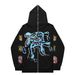 Hoodie Sweatshirt Gothic High Street Full Zipper Oversized Unisex Streetwear Y2 Jacket_viptrois.com