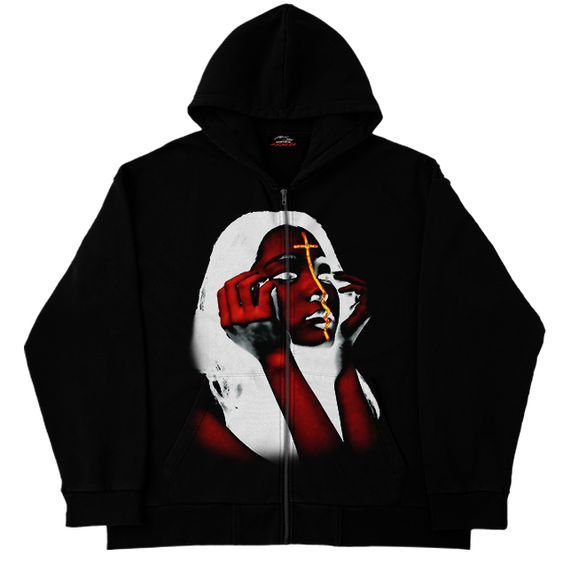 Men's Clothing Fashion Hooded Trendy Y2K Zip-Up Hoodie For Women - Oversized Streetwear Pullover With Pockets, Casual Unisex Hooded Sweatshirt_viptrois.com